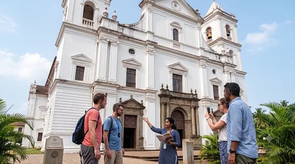 Old Goa Heritage Church Tour
