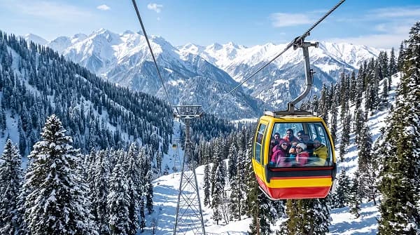 Gulmarg Gondola Cable Car Ride by Patel World Tour