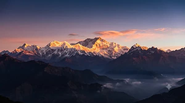 Tiger Hill Alpine Sunrise View by Patel World Tour
