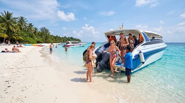 Coral Island Speedboat Tour by Patel World Tour